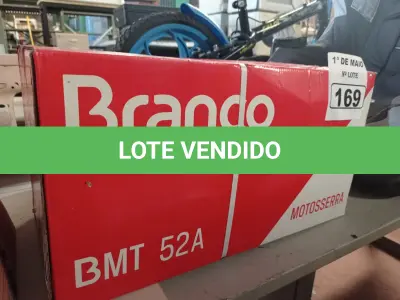 LOTE 169 - 01 MOTOSERRA BMT52A SABRE 18” BRANCO.  (NOVA)(NO ESTADO)