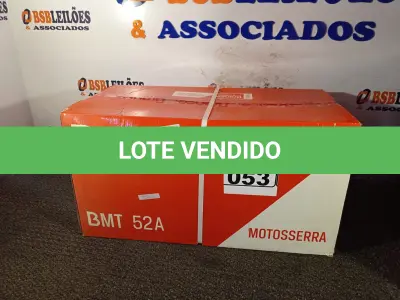 LOTE 053 - 01 MOTOSERRA BMT52A SABRE 18” BRANCO. (NOVA) (NO ESTADO)