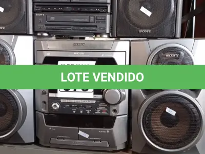 LOTE 070 - 02 APARELHOS DE SOM MARCAS E MODELOS DIVERSOS. (NO ESTADO) ATENÇÃO! FAZER A VISITAÇÃO ANTES DE ARREMATAR, NÃO SABEMOS SE FUNCIONA. LEILÃO NÃO TEM GARANTIA E NEM DEVOLUÇÃO, SUJEITO A POSSÍVEIS AVARIAS VISÍVEIS/OCULTAS E/OU AUSÊNCIA DE COMPONENTES.