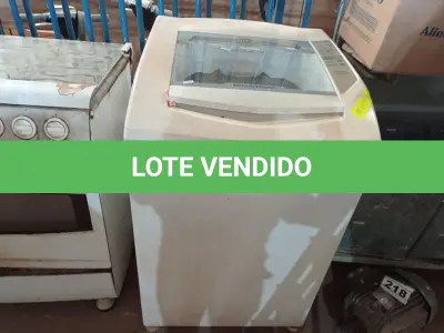 LOTE 115 - 01 MÁQUINA DE LAVAR MARCA BRASTEMP 10KG 220V. (NO ESTADO) ATENÇÃO! FAZER A VISITAÇÃO ANTES DE ARREMATAR, NÃO SABEMOS SE FUNCIONA. LEILÃO NÃO TEM GARANTIA E NEM DEVOLUÇÃO, SUJEITO A POSSÍVEIS AVARIAS VISÍVEIS/OCULTAS E/OU AUSÊNCIA DE COMPONENTES.