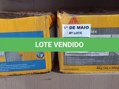 LOTE 282 - 01 CAIXA DE SIKA TOP FLEX E 01 CAIXA DE SIKA TOP 100. (NO ESTADO) ATENÇÃO! FAZER A VISITAÇÃO ANTES DE ARREMATAR, NÃO SABEMOS SE FUNCIONA. LEILÃO NÃO TEM GARANTIA E NEM DEVOLUÇÃO, SUJEITO A POSSÍVEIS AVARIAS VISÍVEIS/OCULTAS E/OU AUSÊNCIA DE COMPONENTES.