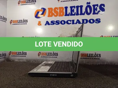 LOTE 010 - 01 NOTEBOOK MARCA ACER. (NO ESTADO) ATENÇÃO! FAZER A VISITAÇÃO ANTES DE ARREMATAR, NÃO SABEMOS SE FUNCIONA. LEILÃO NÃO TEM GARANTIA E NEM DEVOLUÇÃO, SUJEITO A POSSÍVEIS AVARIAS VISÍVEIS/OCULTAS E/OU AUSÊNCIA DE COMPONENTES.