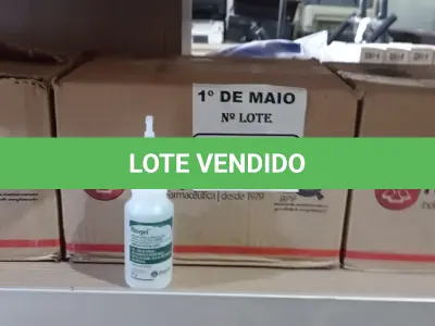 LOTE 278 - 03 CAIXAS COM BISNAGAS DE ÁLCOOL ETÍLICO HIDRATADO 90G. (NO ESTADO) ATENÇÃO! FAZER A VISITAÇÃO ANTES DE ARREMATAR, NÃO SABEMOS SE FUNCIONA. LEILÃO NÃO TEM GARANTIA E NEM DEVOLUÇÃO, SUJEITO A POSSÍVEIS AVARIAS VISÍVEIS/OCULTAS E/OU AUSÊNCIA DE COMPONENTES.