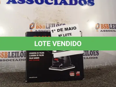 LOTE 209 - 01 LIXADEIRA ORBITAL DE PALMA 7232 200W-1/4 DE LIXA 220V MARCA SKIL. (NOVA). (NO ESTADO)