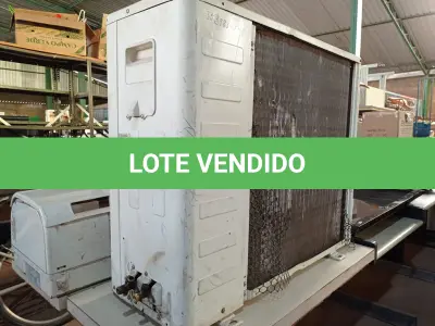 LOTE 304 - 01 AR-CONDICIONADO MARCA ELECTROLUX 18000BTU. (NO ESTADO) ATENÇÃO! FAZER A VISITAÇÃO ANTES DE ARREMATAR, NÃO SABEMOS SE FUNCIONA. LEILÃO NÃO TEM GARANTIA E NEM DEVOLUÇÃO, SUJEITO A POSSÍVEIS AVARIAS VISÍVEIS/OCULTAS E/OU AUSÊNCIA DE COMPONENTES.