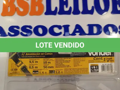 LOTE 225 - 01 CINTA PARA AMARRAÇÃO DE CARGA ENC 1JG 3,0T/1,5T VONDER. (NOVA) (NO ESTADO)