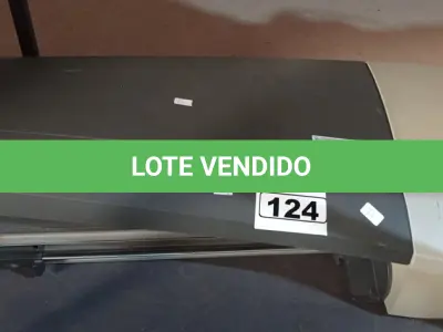 LOTE 124 - 01 PLOTTER MARCA HP DESING JET 111. (NO ESTADO) ATENÇÃO! FAZER A VISITAÇÃO ANTES DE ARREMATAR, NÃO SABEMOS SE FUNCIONA. LEILÃO NÃO TEM GARANTIA E NEM DEVOLUÇÃO, SUJEITO A POSSÍVEIS AVARIAS VISÍVEIS/OCULTAS E/OU AUSÊNCIA DE COMPONENTES.