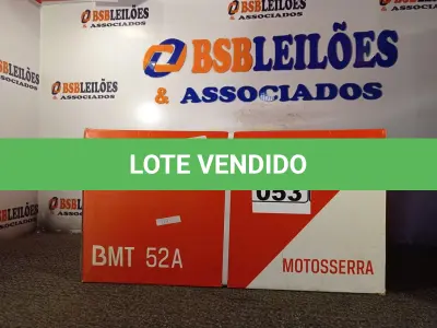 LOTE 053 - 01 MOTOSERRA BMT52A SABRE 18” BRANCO. (NOVA) (NO ESTADO)