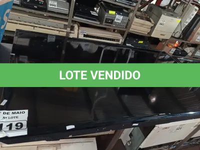 LOTE 119 - 01 TV SAMSUNG 60” POL PARA RETIRADA DE PEÇAS. (NO ESTADO) ATENÇÃO! FAZER A VISITAÇÃO ANTES DE ARREMATAR, NÃO SABEMOS SE FUNCIONA. LEILÃO NÃO TEM GARANTIA E NEM DEVOLUÇÃO, SUJEITO A POSSÍVEIS AVARIAS VISÍVEIS/OCULTAS E/OU AUSÊNCIA DE COMPONENTES.