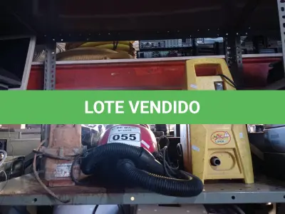 LOTE 055 - 01 LAVADORA DE ALTA PRESSÃO, 01 ASPIRADOR DE PÓ E 01 BOMBA D’ÁGUA ANALGER. (NO ESTADO) ATENÇÃO! FAZER A VISITAÇÃO ANTES DE ARREMATAR, NÃO SABEMOS SE FUNCIONA. LEILÃO NÃO TEM GARANTIA E NEM DEVOLUÇÃO, SUJEITO A POSSÍVEIS AVARIAS VISÍVEIS/OCULTAS E/OU AUSÊNCIA DE COMPONENTES.