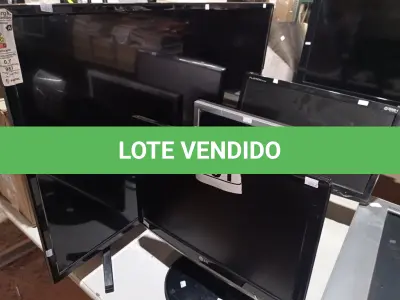 LOTE 151 - 01 TV E 03 MONITORES MARCAS E MODELOS DIVERSOS PARA RETIRADA DE PEÇAS. (NO ESTADO) ATENÇÃO! FAZER A VISITAÇÃO ANTES DE ARREMATAR, NÃO SABEMOS SE FUNCIONA. LEILÃO NÃO TEM GARANTIA E NEM DEVOLUÇÃO, SUJEITO A POSSÍVEIS AVARIAS VISÍVEIS/OCULTAS E/OU AUSÊNCIA DE COMPONENTES.
