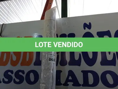 LOTE 068 - 01 TENDA GAZEBO 3X3. (NO ESTADO) ATENÇÃO! FAZER A VISITAÇÃO ANTES DE ARREMATAR, NÃO SABEMOS SE FUNCIONA. LEILÃO NÃO TEM GARANTIA E NEM DEVOLUÇÃO, SUJEITO A POSSÍVEIS AVARIAS VISÍVEIS/OCULTAS E/OU AUSÊNCIA DE COMPONENTES.