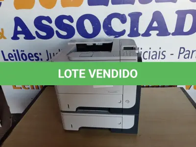 LOTE 102 - 01 IMPRESSORA LASERJET P3015. (PRINTER) (NO ESTADO) AV9719B