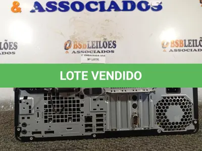 LOTE 084 - 01 CPU CORE I5 SEM MEMÓRIA E SEM HD MARCA HP. (NO ESTADO) AV9616J