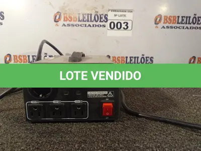 LOTE 003 - 01 TRANSFORMADOR 1700. (TRANSFORMER) (NO ESTADO) 0000006