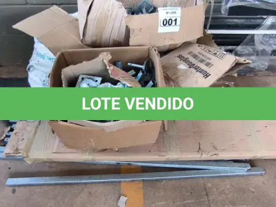 LOTE 001 - 01 LOTE COM ESTRUTURA DE SUSTENTAÇÃO PARA PISO FLUTUANTE (NO ESTADO)
