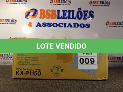 LOTE 009 - 01 IMPRESSORA MATRICIAL KX-P1150 PANASONIC. (PRINTER) (NO ESTADO) AV9635E