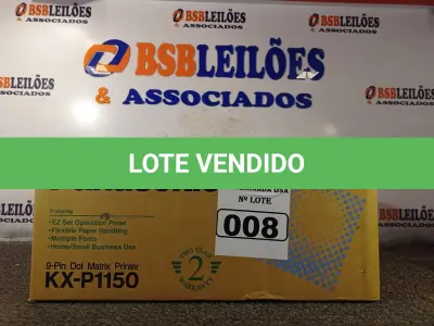 LOTE 008 - 01 IMPRESSORA MATRICIAL KX-P1150 PANASONIC. (PRINTER) (NO ESTADO) 0000008
