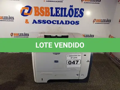 LOTE 047 - 01 IMPRESSORA LASER JET P3015. (PRINTER) (NO ESTADO) AV9477X