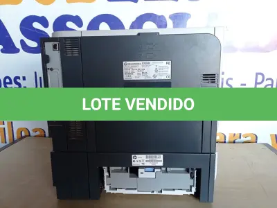 LOTE 102 - 01 IMPRESSORA LASERJET P3015. (PRINTER) (NO ESTADO) AV9719B