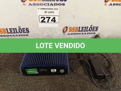 LOTE 274 - 01 CPU SEM MEMÓRIA E SEM HD. (NO ESTADO) BJ9829V
