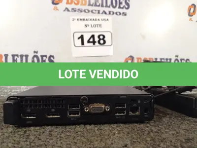 LOTE 148 - 01 CPU SEM MEMÓRIA E SEM HD COM CARREGADOR MARCA HP. (NO ESTADO) BD0962R