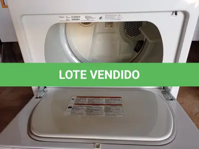LOTE 117 - 01 SECADORA DE ROUPAS WHIRLPOOL 110V. (CLOSTHES DRYER) (NO ESTADO) AV9808D
