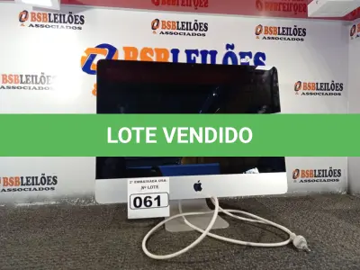 LOTE 061 - 01 IMAC MODELO A1311 COM CABO. (CPU-IMAC) (NO ESTADO) AV9548S