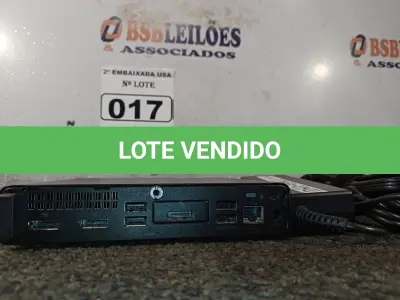 LOTE 017 - 01 CPU SEM MEMÓRIA E SEM HD. (NO ESTADO) AU1907W
