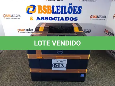 LOTE 013 - 01 IMPRESSORA MARCA DELL. (PRINTER) (NO ESTADO) 8WX8952(SEM PATRIMÔNIO)
