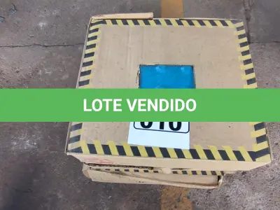 LOTE 010 - 01 LOTE COM PISOS TÁTIL DE BORRACHA (NO ESTADO)