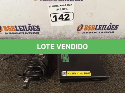 LOTE 142 - 01 CPU SEM MEMÓRIA E SEM HD COM CARREGADOR MARCA HP. (NO ESTADO) BD0957N