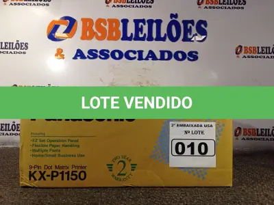 LOTE 010 - 01 IMPRESSORA MATRICIAL KX-P1150 PANASONIC. (PRINTER) (NO ESTADO) 0000008