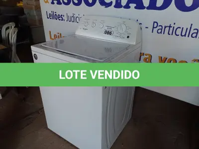 LOTE 086 - 01 SECADORA DE ROUPAS WHIRLPOOL 110V. (CLOSTHES DRYER) (NO ESTADO) AV9629W