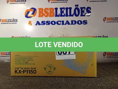 LOTE 007 - 01 IMPRESSORA MATRICIAL KX-P1150 PANASONIC. (PRINTER) (NO ESTADO) AV9634X