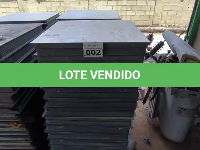 LOTE 002 - 01 LOTE COM PLACAS DE PISO FLUTUANTE (NO ESTADO)