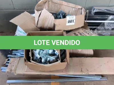 LOTE 001 - 01 LOTE COM ESTRUTURA DE SUSTENTAÇÃO PARA PISO FLUTUANTE (NO ESTADO)