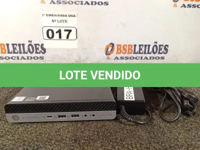 LOTE 017 - 01 CPU SEM MEMÓRIA E SEM HD. (NO ESTADO) AU1907W