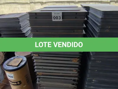 LOTE 003 - 01 LOTE COM PLACAS DE PISO FLUTUANTE (NO ESTADO)