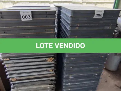 LOTE 002 - 01 LOTE COM PLACAS DE PISO FLUTUANTE (NO ESTADO)