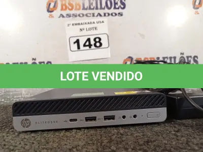 LOTE 148 - 01 CPU SEM MEMÓRIA E SEM HD COM CARREGADOR MARCA HP. (NO ESTADO) BD0962R