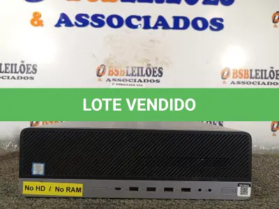 LOTE 082 - 01 CPU CORE I5 SEM MEMÓRIA E SEM HD MARCA HP. (NO ESTADO) AV9616A