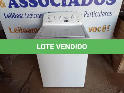 LOTE 086 - 01 SECADORA DE ROUPAS WHIRLPOOL 110V. (CLOSTHES DRYER) (NO ESTADO) AV9629W