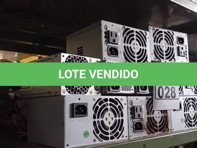 LOTE 028 - 01 LOTE COM VÁRIAS FONTES PARA PC MARCAS E MODELOS DIVERSOS. (NO ESTADO) ATENÇÃO! FAZER A VISITAÇÃO ANTES DE ARREMATAR, NÃO SABEMOS SE FUNCIONA. LEILÃO NÃO TEM GARANTIA E NEM DEVOLUÇÃO, SUJEITO A POSSÍVEIS AVARIAS VISÍVEIS/OCULTAS E/OU AUSÊNCIA DE COMPONENTES.