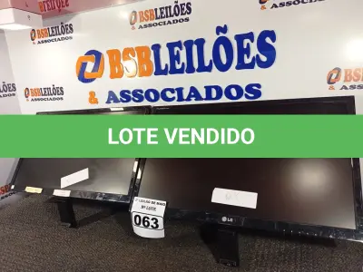 LOTE 063 - 02 MONITORES MARCAS LG MODELOS FLATROM E2360V-PN/E2260V-PN. (NO ESTADO) ATENÇÃO! FAZER A VISITAÇÃO ANTES DE ARREMATAR, NÃO SABEMOS SE FUNCIONA. LEILÃO NÃO TEM GARANTIA E NEM DEVOLUÇÃO, SUJEITO A POSSÍVEIS AVARIAS VISÍVEIS/OCULTAS E/OU AUSÊNCIA DE COMPONENTES.