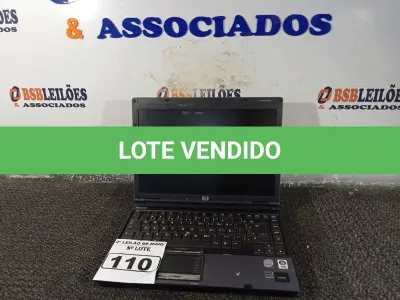LOTE 110 - 01 NOTEBOOK MARCA HP COMPAC 6910P. (NO ESTADO) ATENÇÃO! FAZER A VISITAÇÃO ANTES DE ARREMATAR, NÃO SABEMOS SE FUNCIONA. LEILÃO NÃO TEM GARANTIA E NEM DEVOLUÇÃO, SUJEITO A POSSÍVEIS AVARIAS VISÍVEIS/OCULTAS E/OU AUSÊNCIA DE COMPONENTES.