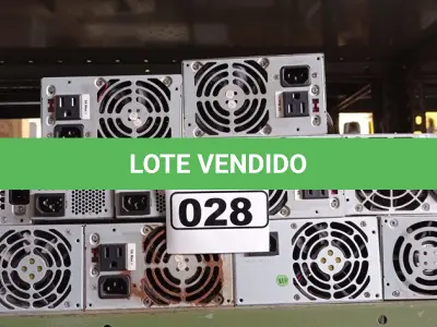 LOTE 028 - 01 LOTE COM VÁRIAS FONTES PARA PC MARCAS E MODELOS DIVERSOS. (NO ESTADO) ATENÇÃO! FAZER A VISITAÇÃO ANTES DE ARREMATAR, NÃO SABEMOS SE FUNCIONA. LEILÃO NÃO TEM GARANTIA E NEM DEVOLUÇÃO, SUJEITO A POSSÍVEIS AVARIAS VISÍVEIS/OCULTAS E/OU AUSÊNCIA DE COMPONENTES.