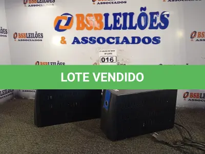LOTE 016 - 02 ESTABILIZADORES TS SHARA 1500VA. (NO ESTADO) ATENÇÃO! FAZER A VISITAÇÃO ANTES DE ARREMATAR, NÃO SABEMOS SE FUNCIONA. LEILÃO NÃO TEM GARANTIA E NEM DEVOLUÇÃO, SUJEITO A POSSÍVEIS AVARIAS VISÍVEIS/OCULTAS E/OU AUSÊNCIA DE COMPONENTES.