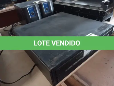 LOTE 173 - 01 GAVETA PARA CAIXA DE SUPERMERCADO. (NO ESTADO) ATENÇÃO! FAZER A VISITAÇÃO ANTES DE ARREMATAR, NÃO SABEMOS SE FUNCIONA. LEILÃO NÃO TEM GARANTIA E NEM DEVOLUÇÃO, SUJEITO A POSSÍVEIS AVARIAS VISÍVEIS/OCULTAS E/OU AUSÊNCIA DE COMPONENTES.