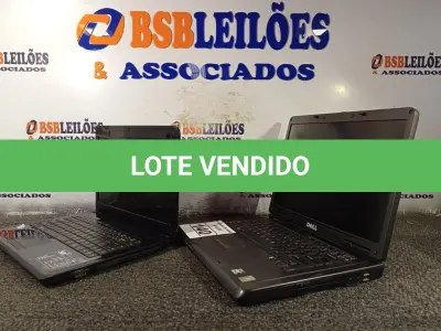 LOTE 140 - 02 NOTEBOOKS MARCAS E MODELOS DIVERSOS. (NO ESTADO) ATENÇÃO! FAZER A VISITAÇÃO ANTES DE ARREMATAR, NÃO SABEMOS SE FUNCIONA. LEILÃO NÃO TEM GARANTIA E NEM DEVOLUÇÃO, SUJEITO A POSSÍVEIS AVARIAS VISÍVEIS/OCULTAS E/OU AUSÊNCIA DE COMPONENTES.